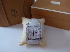 EBEL BRASILIA CHRONOGRAPH DIAMOND WATCH $12,900 RETAIL!!!