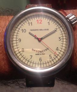 Giuliano Mazzuoli Manometro Stainless Automatic Men's Watch Ref. 74700RB-W 45mm