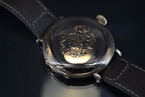 Huge Audemars Piguet solid 14Kt Gold Mint antique chronometer watch serviced