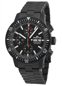 FORTIS COSMONAUTIS MONOLITH CHRONOGRAPH PVD Automatic Watch Model 638.18.31M