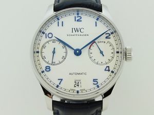 IWC Portugieser 7 day Power Reserve Automatic Steel IW500705