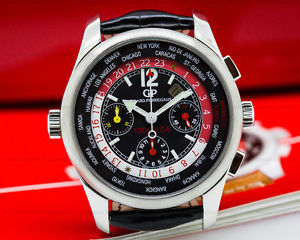 Girard Perregaux World Time WW.TC Ferrari 49800-D0-11-6146B Box & Papers