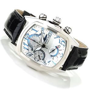 New Mens Invicta 12599 Dragon Swiss Valjoux Automatic 7750 Alligator Watch