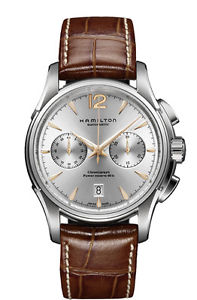 Hamilton Jazzmaster Chronograph Silver Dial Men's Watch Automatic H32606555