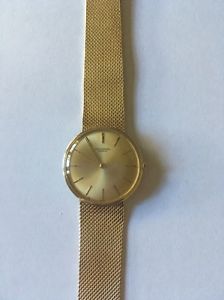 14k Solid Gold Universal Geneva Ultra Thin Watch