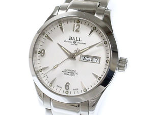 Pre-Owned BALL Engineer II Ohio SS White Dial Men's Auto Watch NM2026C-S5J-WH,MR