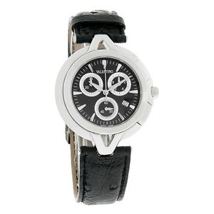 BEST VALENTINO V-VALENTINO SERIES MENS BLACK SWISS QUARTZ CHRONOGRAPH WATCH