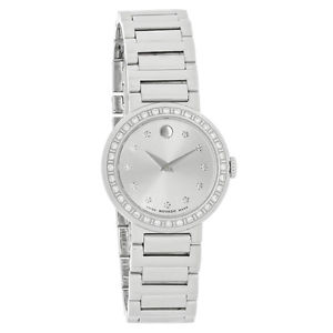 Movado Concerto Series Ladies Diamond Swiss Quartz Watch 0606793