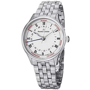 Maurice Lacroix MasterPiece Men's Day Date Automatic Watch MP6507-SS002-112