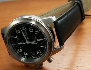 GLYCINE NIGALOO REEF 3825. 19AT AUTOMATIQUE CHRONOGRAPHE VALJOUX 7750 NEUF