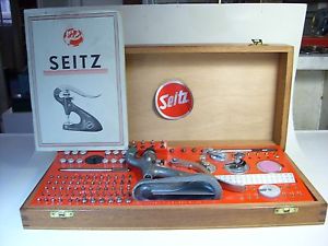 SEITZ POTENCE COMPLETE GRANDE ETAT NEUF TAILLE OUTIL HORLOGER WATCHMAKER TOOL