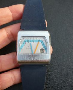 Vintage Milus double retrograde jump watch rare interesting and unusual 1970’s