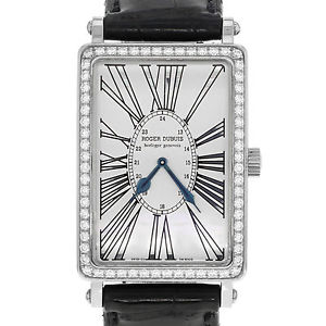 Roger Dubuis Much More Factory Diamonds 18K White Gold Winder  Watch