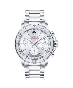 Movado Series 800 Performance Steel Chronograph Men`s Watch 2600111