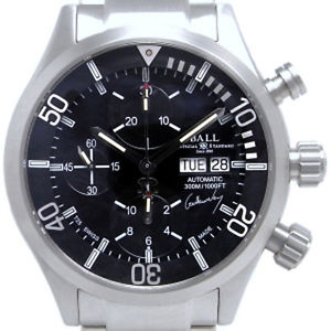 Pre-Owned/Never Used BALL Engineer Limited SS Mens Auto Watch DC1028C-S2J-BK,MR