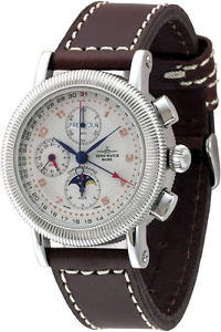 ZENO Nostalgia Chronograph Automatik Mondphase Vollkalender