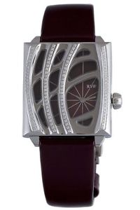 RSW Women's 6020.BS.L4.4.D1 Wonderland Diamond  Maroon Patent Leather Watch