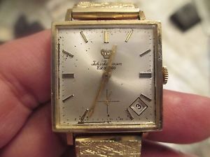 Vintage Jules Furgensen 14K Gold Watch   Wind-Up