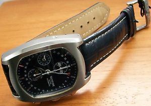 Glycine Altus Montre Automatique Pour Hommes Chronographe Montre 3827.18 avec