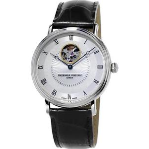 FREDERIQUE CONSTANT MEN'S SLIMLINE 40MM BLACK AUTOMATIC WATCH FC-312MC4S36