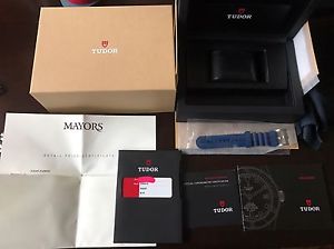 TUDOR PELAGOS - BLUE - Ref 25600TB - TITANIUM - BOX & PAPERS - Lightly Used