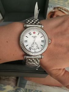 MICHELE CABER CLASSIC DIAMOND LADIES WATCH MWW16A000001 NEW$1895!
