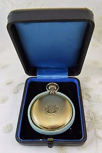 ANTIQUE 1891 WALTHAM POCKET WATCH ROYAL HUNTER STYLE 14k GOLD 15 JEWELS