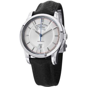 Maurice Lacroix Pontos Day Date Retro Mens Silver Dial Automatic Watch PT6158-SS