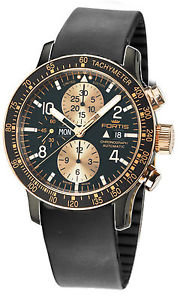 Fortis Men's 665.13.19 K B-42 Stratoliner Chronograph 18 KT Gold Automatic Watch