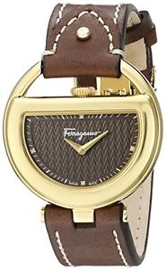 Salvatore Ferragamo Womens FG5060014 Gold-Tone Stainless Steel Watch with