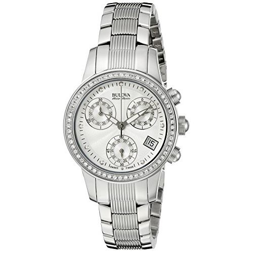 Bulova Women's 63R141 Analog Display Quartz Silver Watch