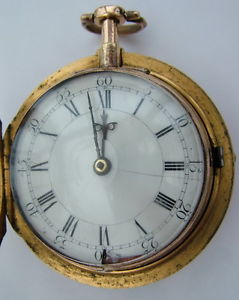 Verge fusee, Dumb quarter repeater by Antram London maker to the king c 1710