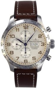 Zeno-Watch Herrenuhr - OS Tachymeter Retro Chrono DD Tachymeter - 8557TVDDT-f2