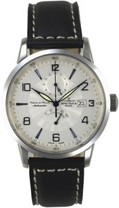 Zeno-Watch Herrenuhr - Godat I GMT + Power Reserve - 9035-g3
