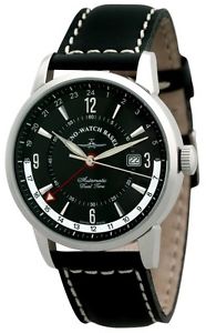 Zeno-Watch Herrenuhr - Magellano GMT (Dual Time) - 6069GMT-g1