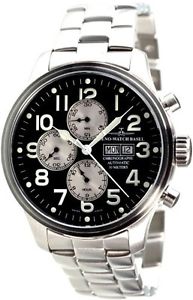 Zeno-Watch Herrenuhr - OS Pilot Chronograph Day-Date - 8557TVDD-b1M