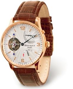 Zeno-Watch Herrenuhr - Tourbillon Retrograde Power Reserve 18ct gold - 6791TT-RG