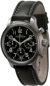 Zeno-Watch Herrenuhr - NC Pilot Chronograph 2020 - 9559TH-3-a1
