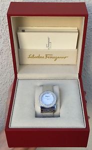 Salvatore Ferragamo Gancino Women's Diamond  Watch  F56SBQ9991i S001