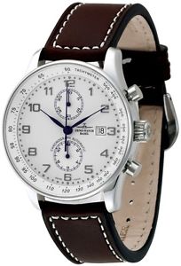 Zeno-Watch Herrenuhr - X-Large Retro Chronograph Bicompax - P557BVD-e2