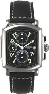 Zeno-Watch Herrenuhr - Square OS Chronograph Date Pilot - 8100TVD-a1