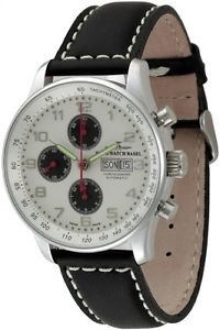 Zeno-Watch Herrenuhr - X-Large Retro Chronograph Day-Date - P557TVDD-e2