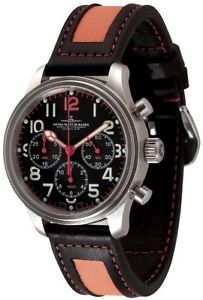 Zeno-Watch Herrenuhr - NC Pilot Chronograph 2020 - 9559TH-3-a15