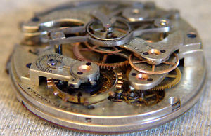 American Watch co split seconds movement ~ waltham ~ parts or restoration