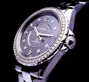 CHANEL J12 CHROMATIC TITAN CERAMIC AUTOMATIC DATE BRILLANTEN NP: 14900 Euro