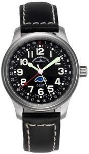 Zeno-Watch Herrenuhr - NC Pilot Moon Phase - 9785-a1