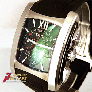 Ebel Brasilia Edelstahl, Automatik, 38 mm x 47 mm