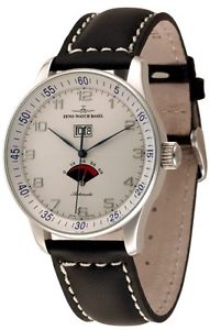 Zeno-Watch Herrenuhr - X-Large Retro Big Date Power Reserve - P590-g2