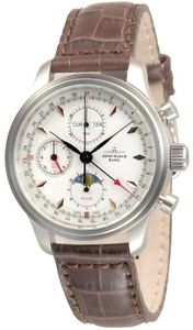 Zeno-Watch Herrenuhr - NC Retro Chrono Fullcalendar - 9557VKL-g2-N1