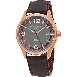 FREDERIQUE CONSTANT MEN'S 40MM GREY AUTOMATIC ANALOG WATCH FC-303GBRH5B4